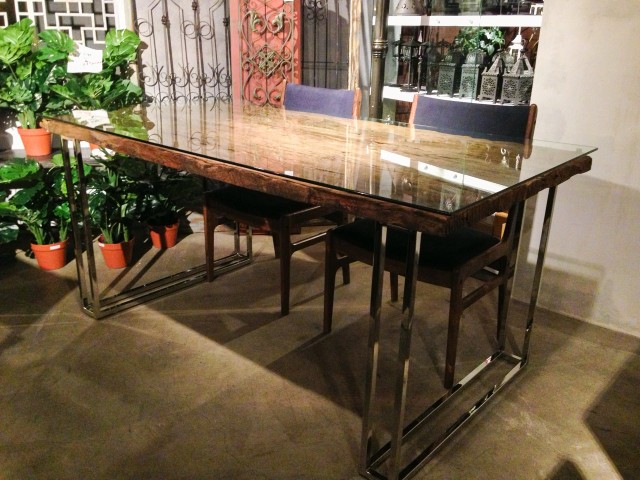 B級品 FAREAST RAILWAY DINING TABLE | 【BOOMS】個性派家具専門店