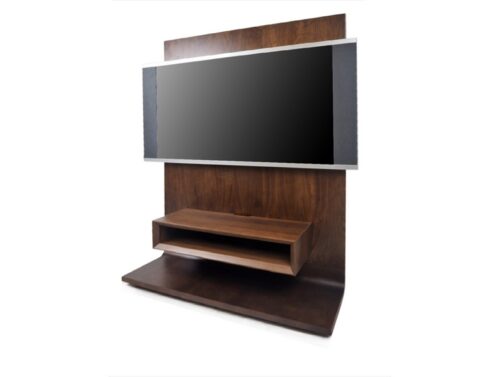 穴を開けずに壁掛けできるテレビ台